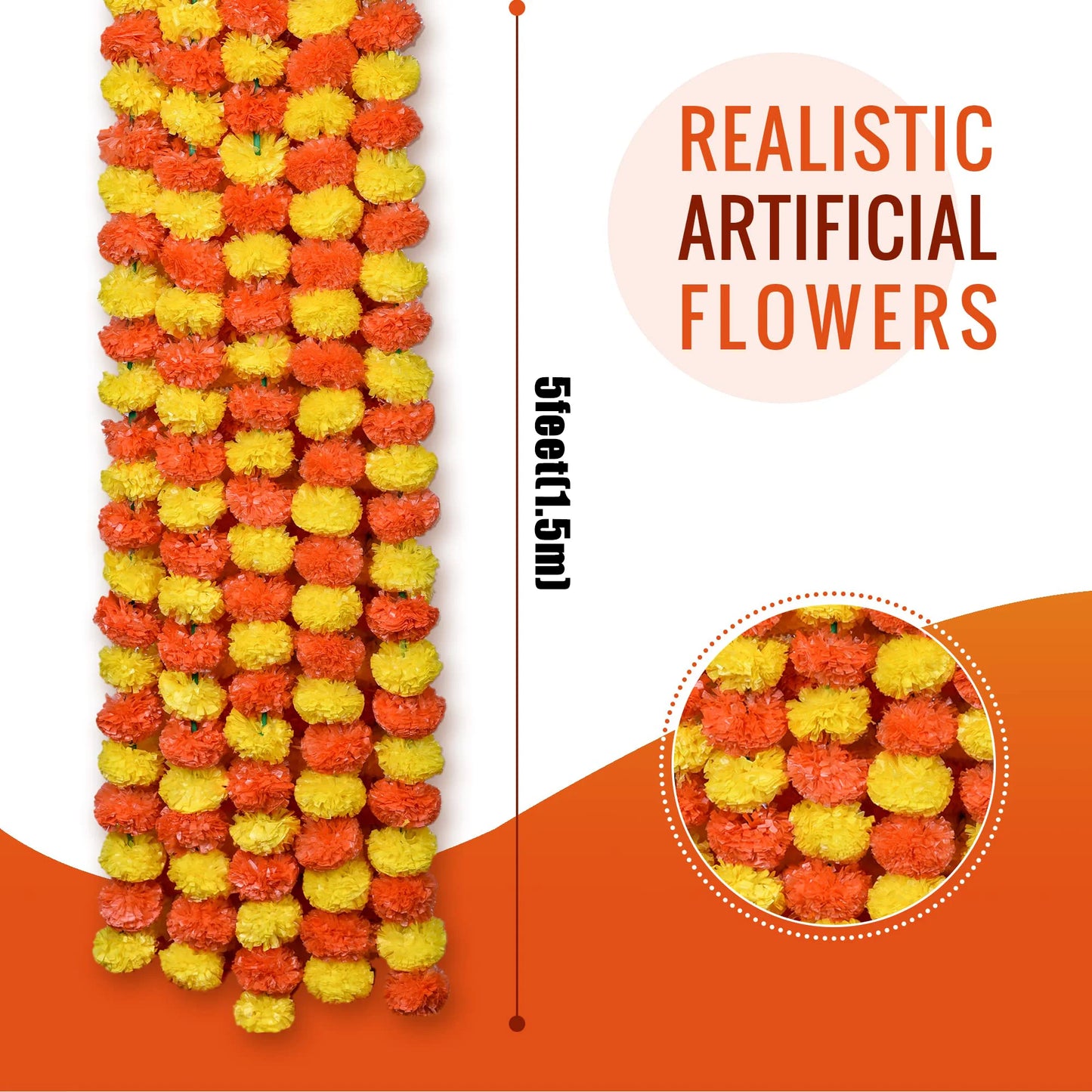 Marigold Flower Garland