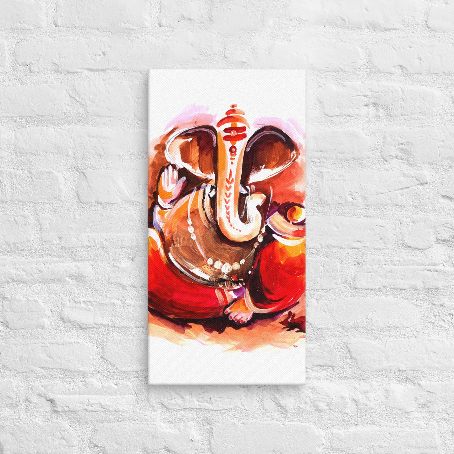 Ganesha : Whispers of Wisdom (brushstroke by 2iwi.com)