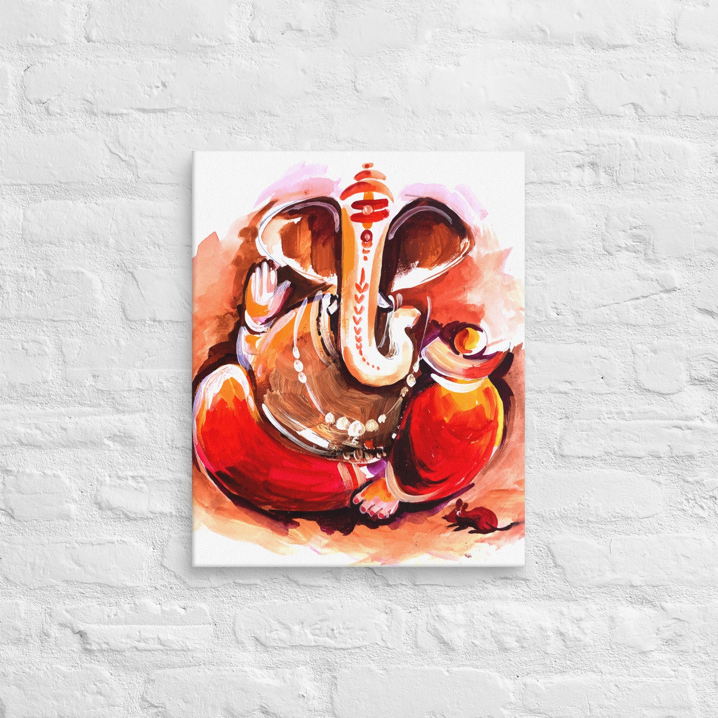 Ganesha : Whispers of Wisdom (brushstroke by 2iwi.com)