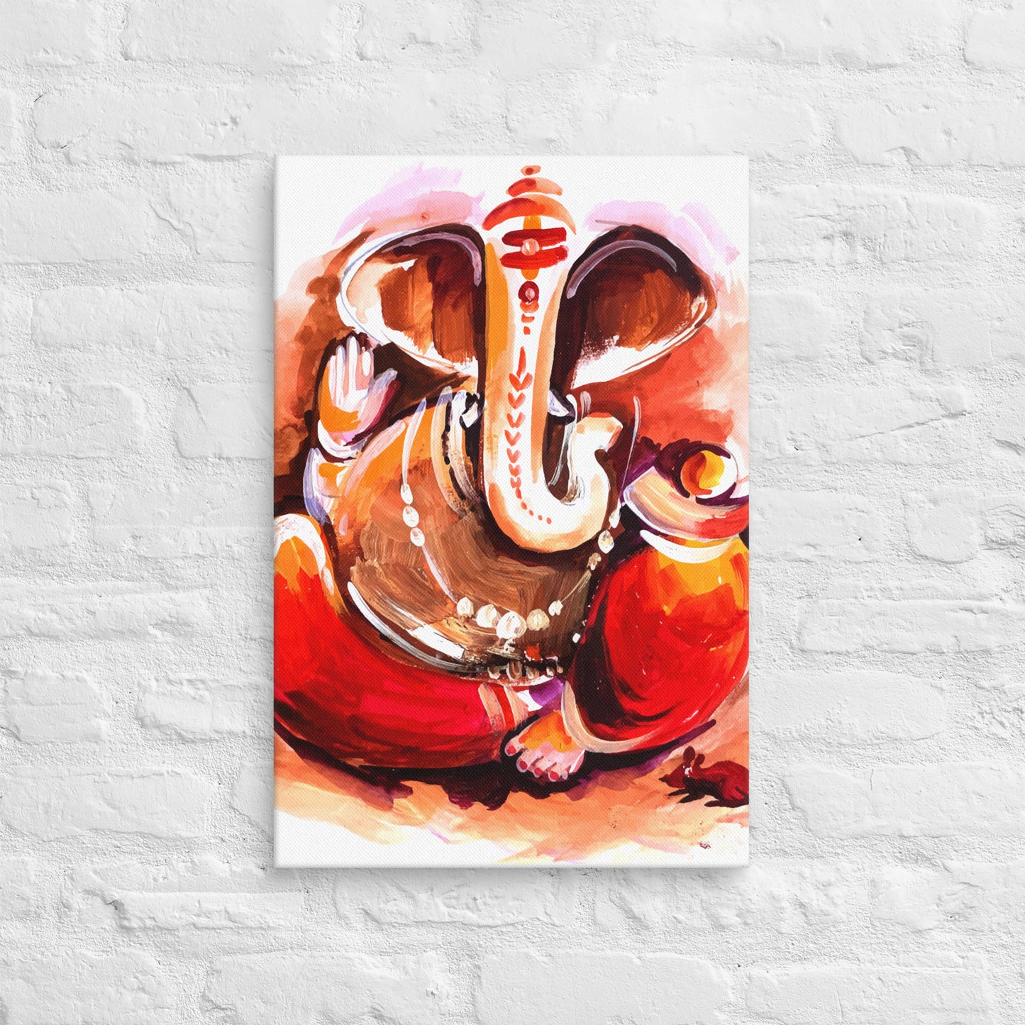 Ganesha : Whispers of Wisdom (brushstroke by 2iwi.com)