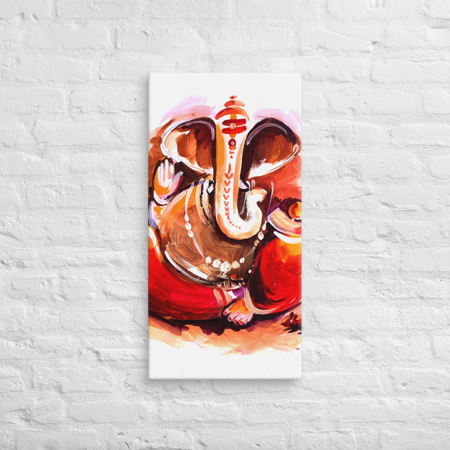 Ganesha : Whispers of Wisdom (brushstroke by 2iwi.com)