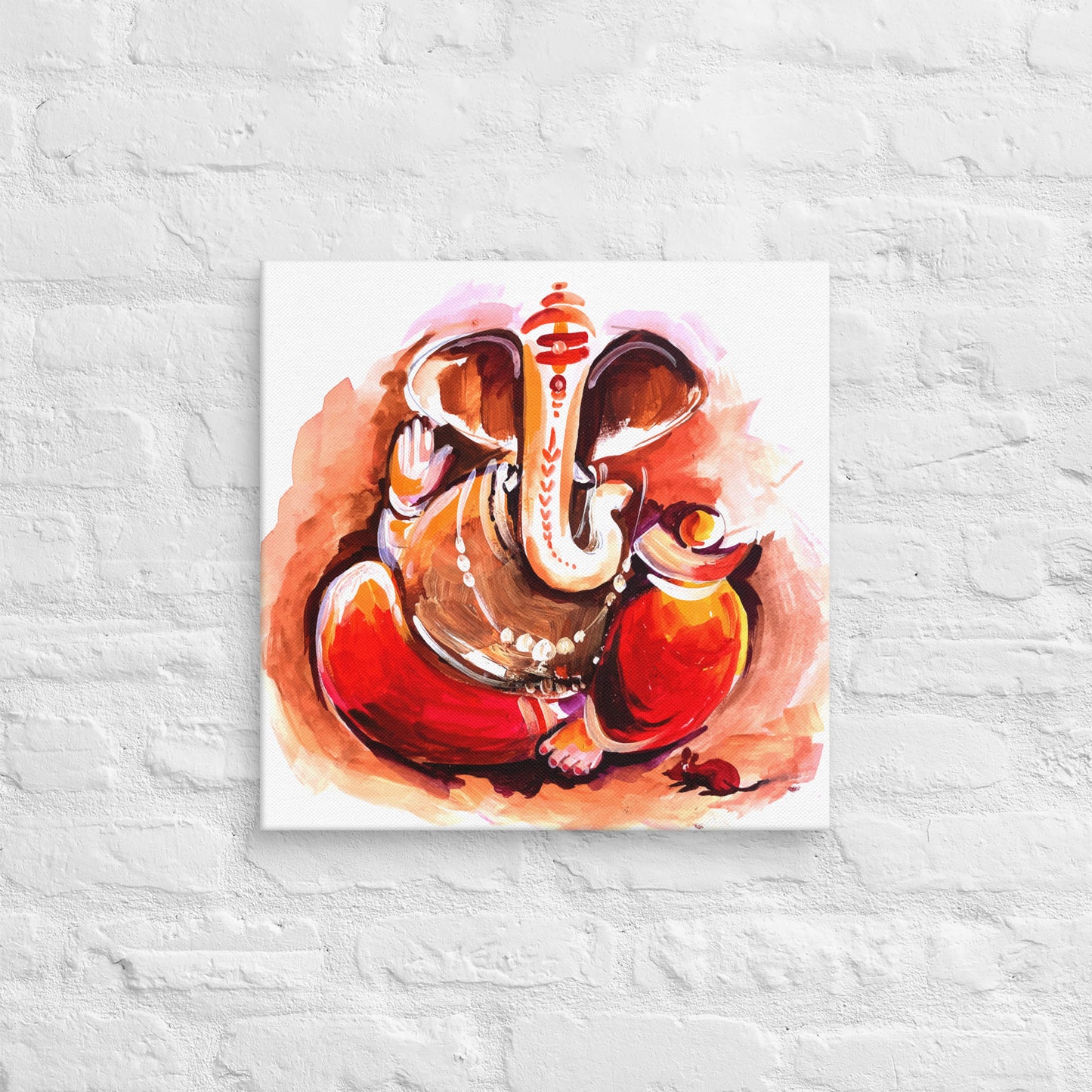 Ganesha : Whispers of Wisdom (brushstroke by 2iwi.com)