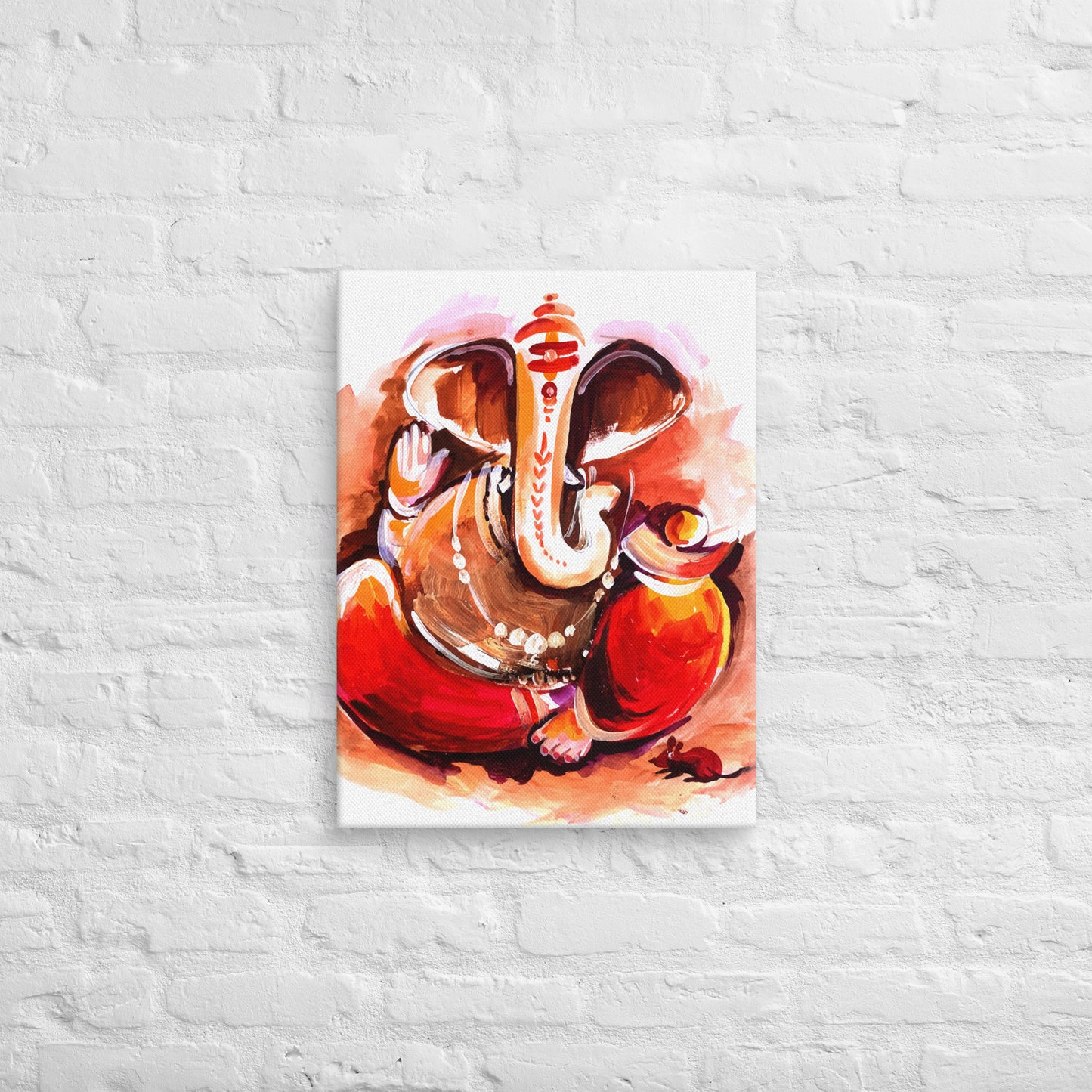 Ganesha : Whispers of Wisdom (brushstroke by 2iwi.com)