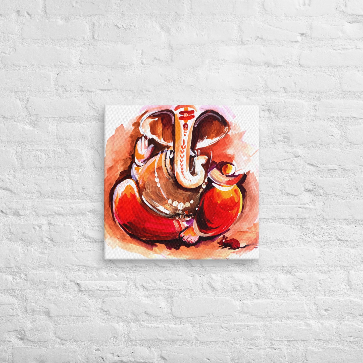 Ganesha : Whispers of Wisdom (brushstroke by 2iwi.com)