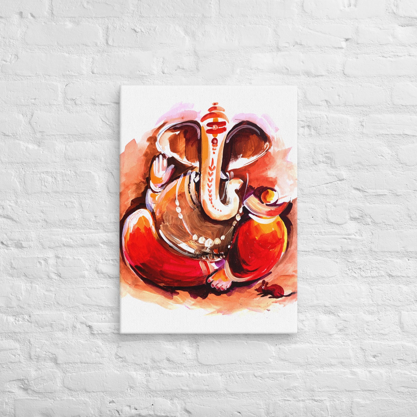 Ganesha : Whispers of Wisdom (brushstroke by 2iwi.com)