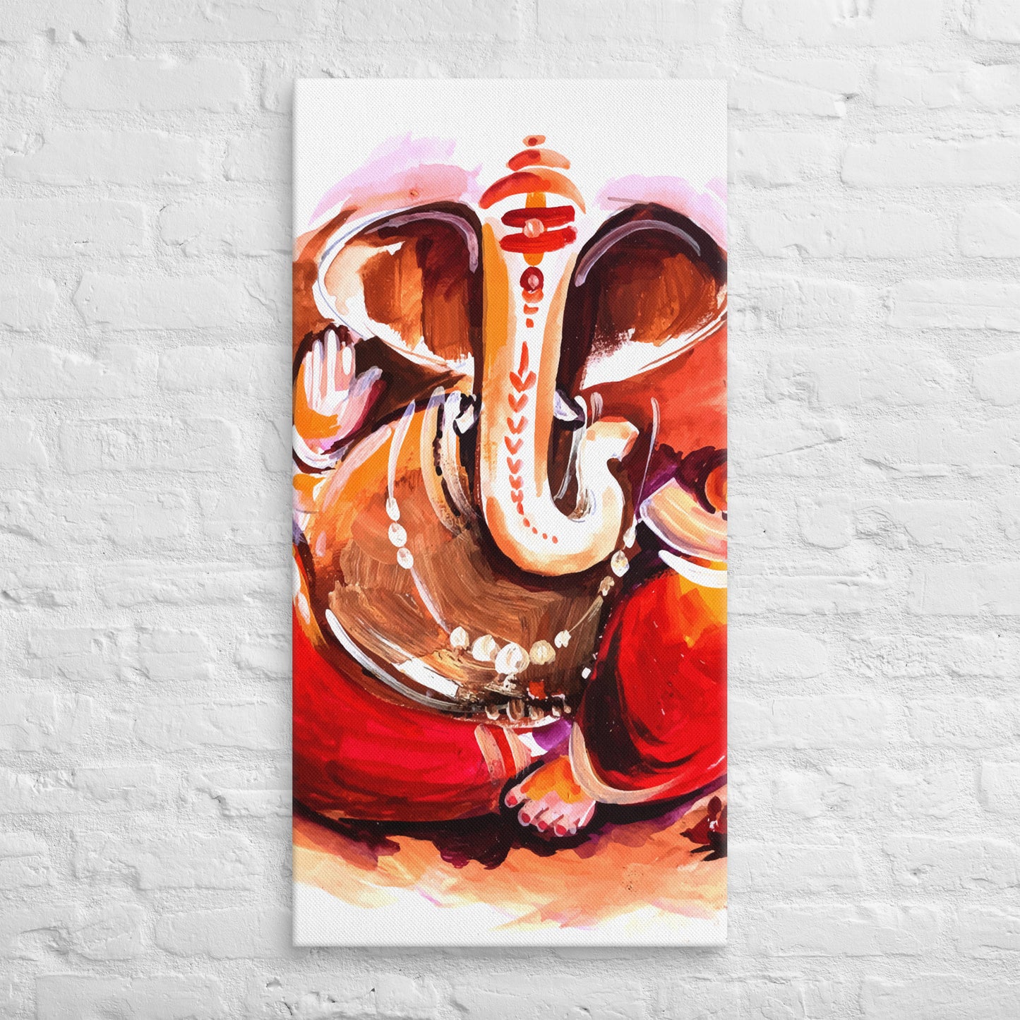 Ganesha : Whispers of Wisdom (brushstroke by 2iwi.com)