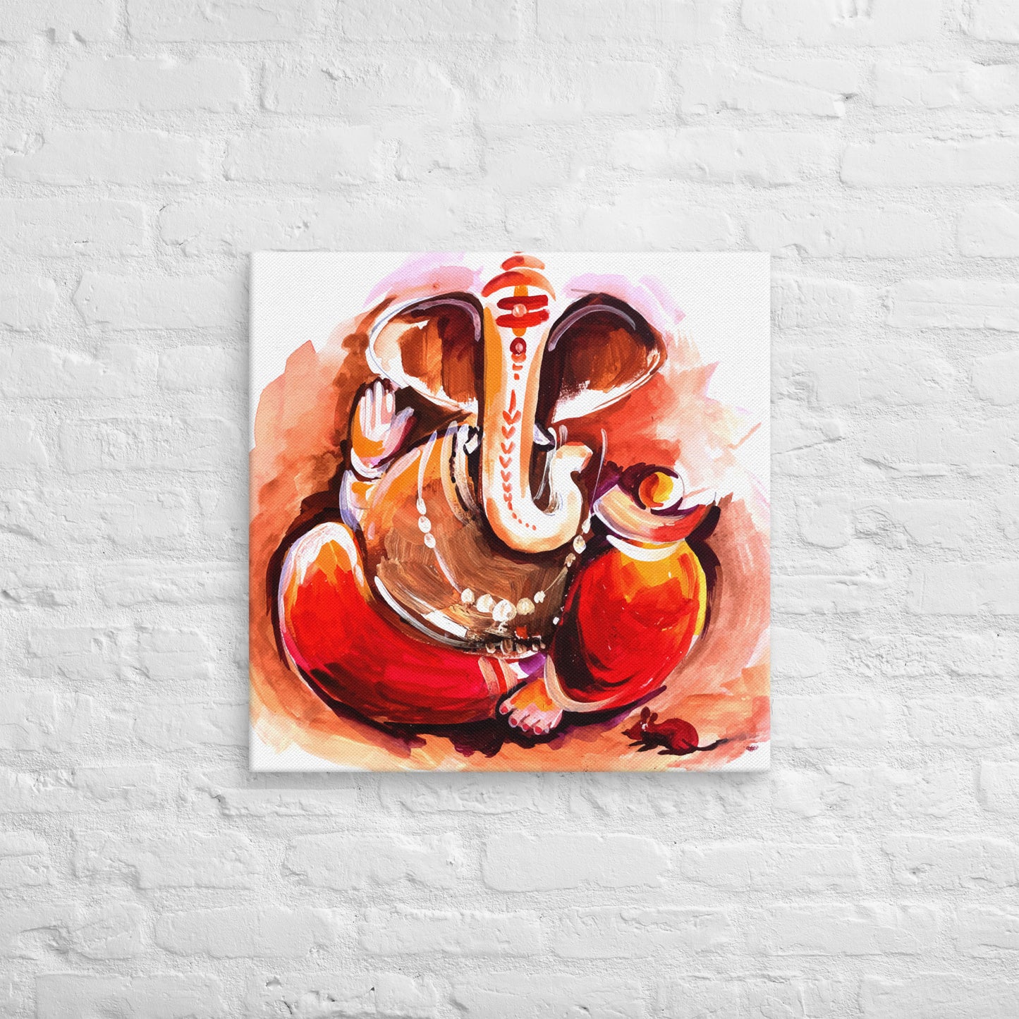 Ganesha : Whispers of Wisdom (brushstroke by 2iwi.com)