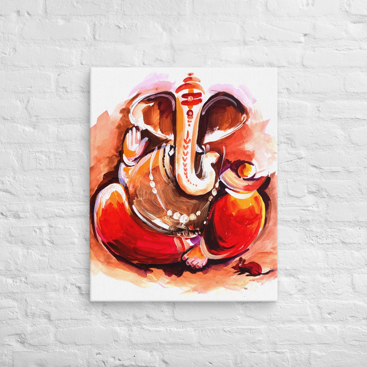 Ganesha : Whispers of Wisdom (brushstroke by 2iwi.com)