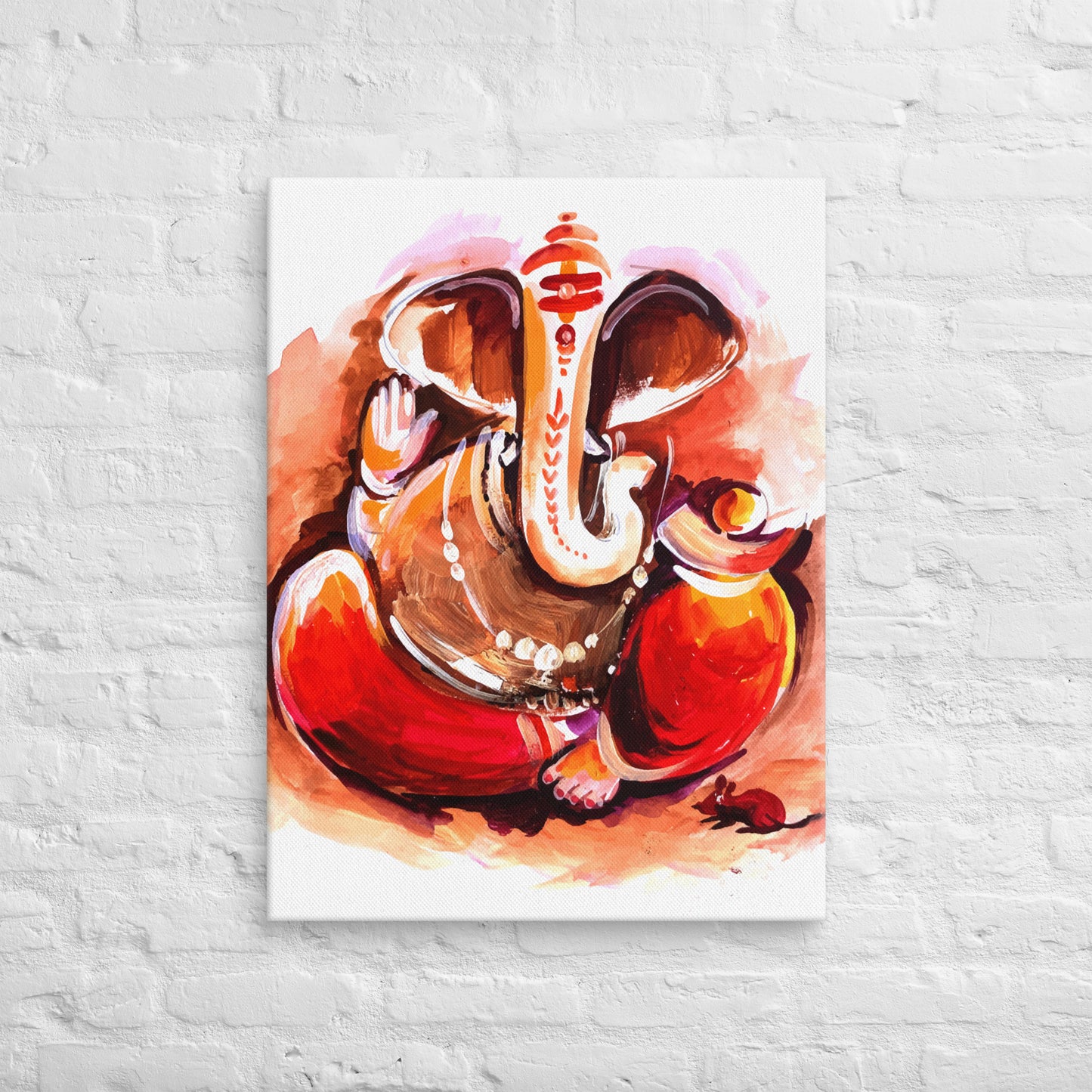 Ganesha : Whispers of Wisdom (brushstroke by 2iwi.com)