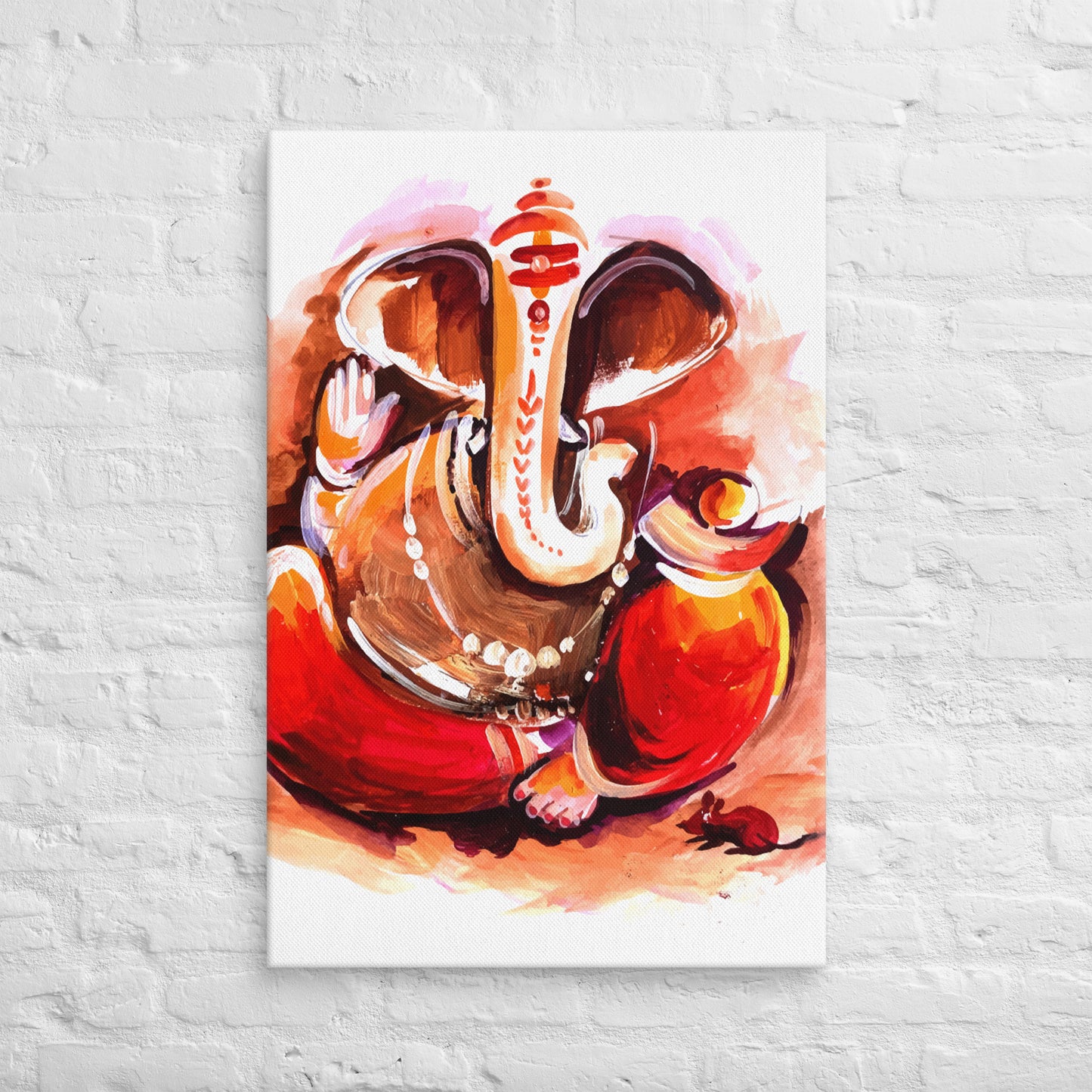 Ganesha : Whispers of Wisdom (brushstroke by 2iwi.com)