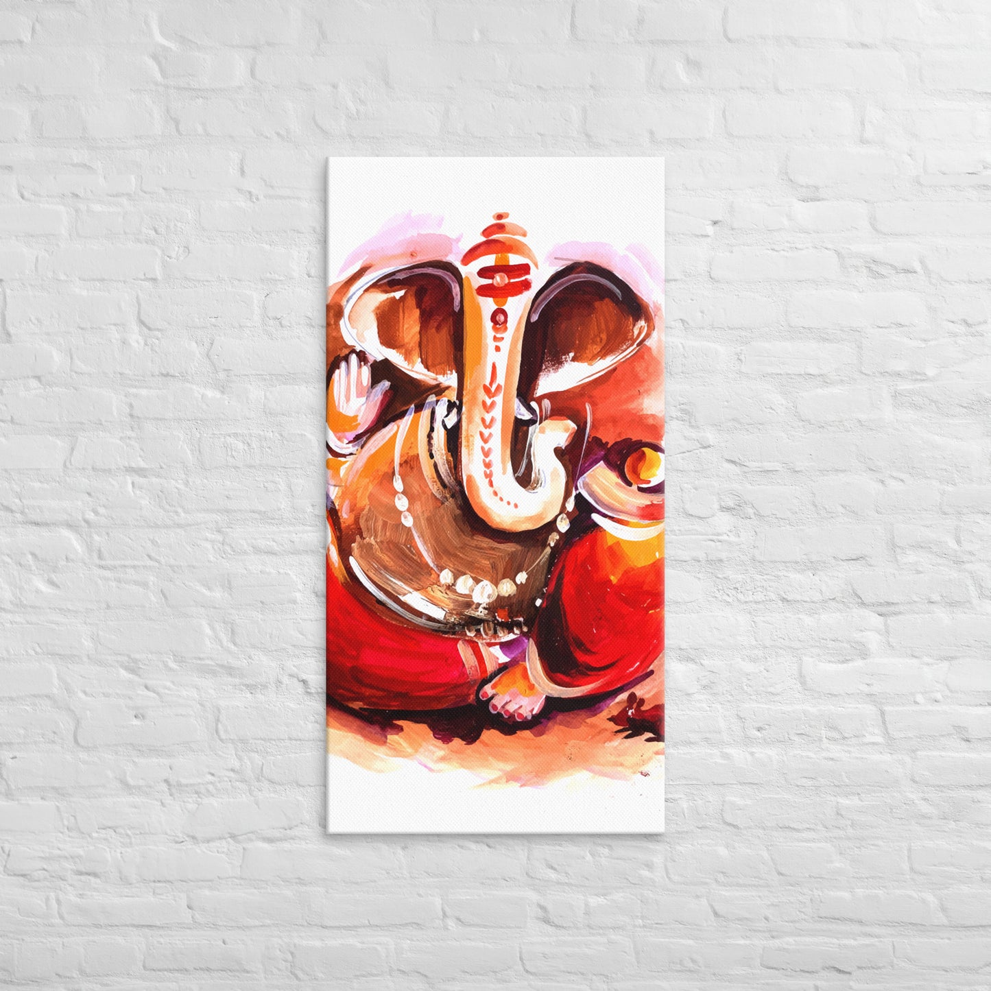 Ganesha : Whispers of Wisdom (brushstroke by 2iwi.com)