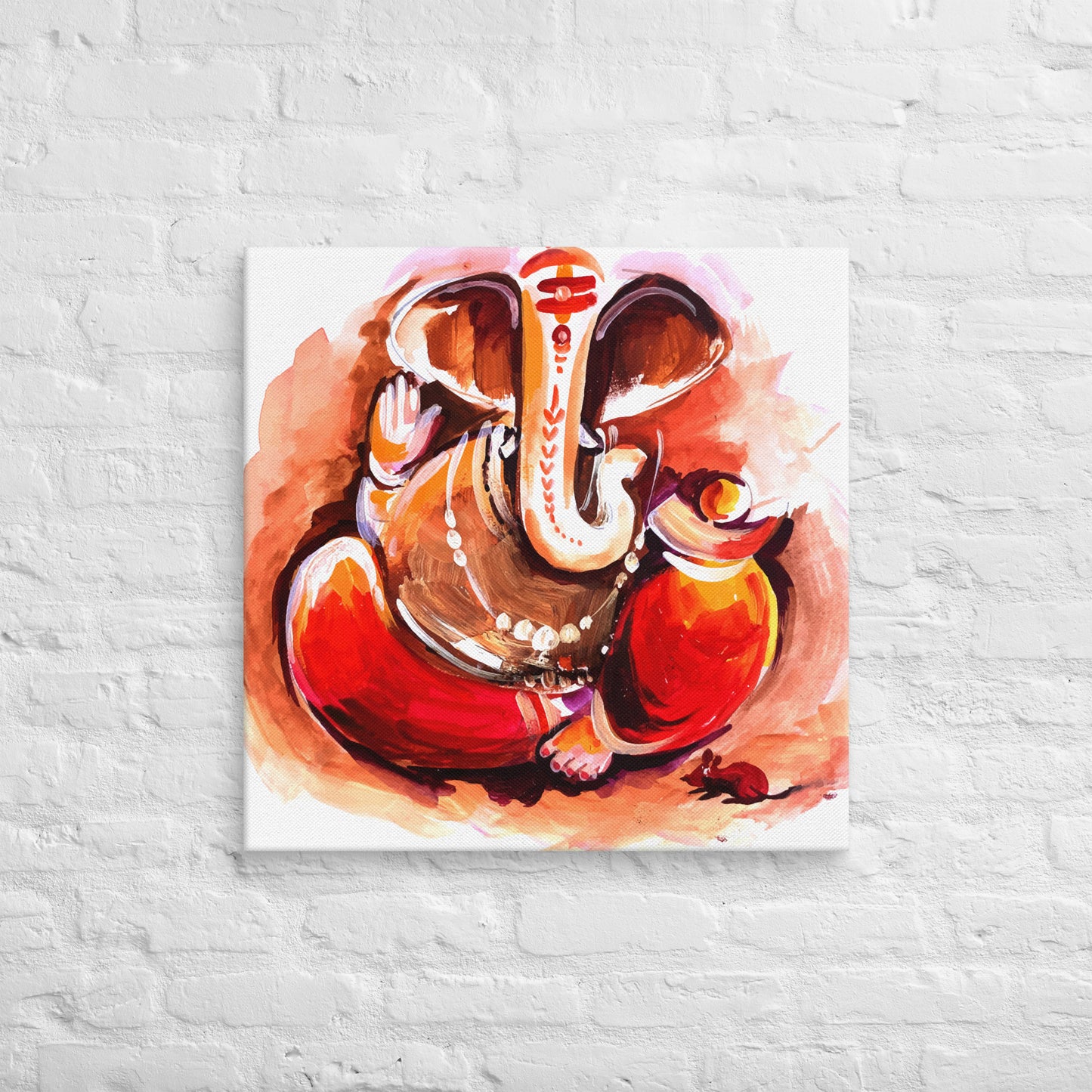 Ganesha : Whispers of Wisdom (brushstroke by 2iwi.com)