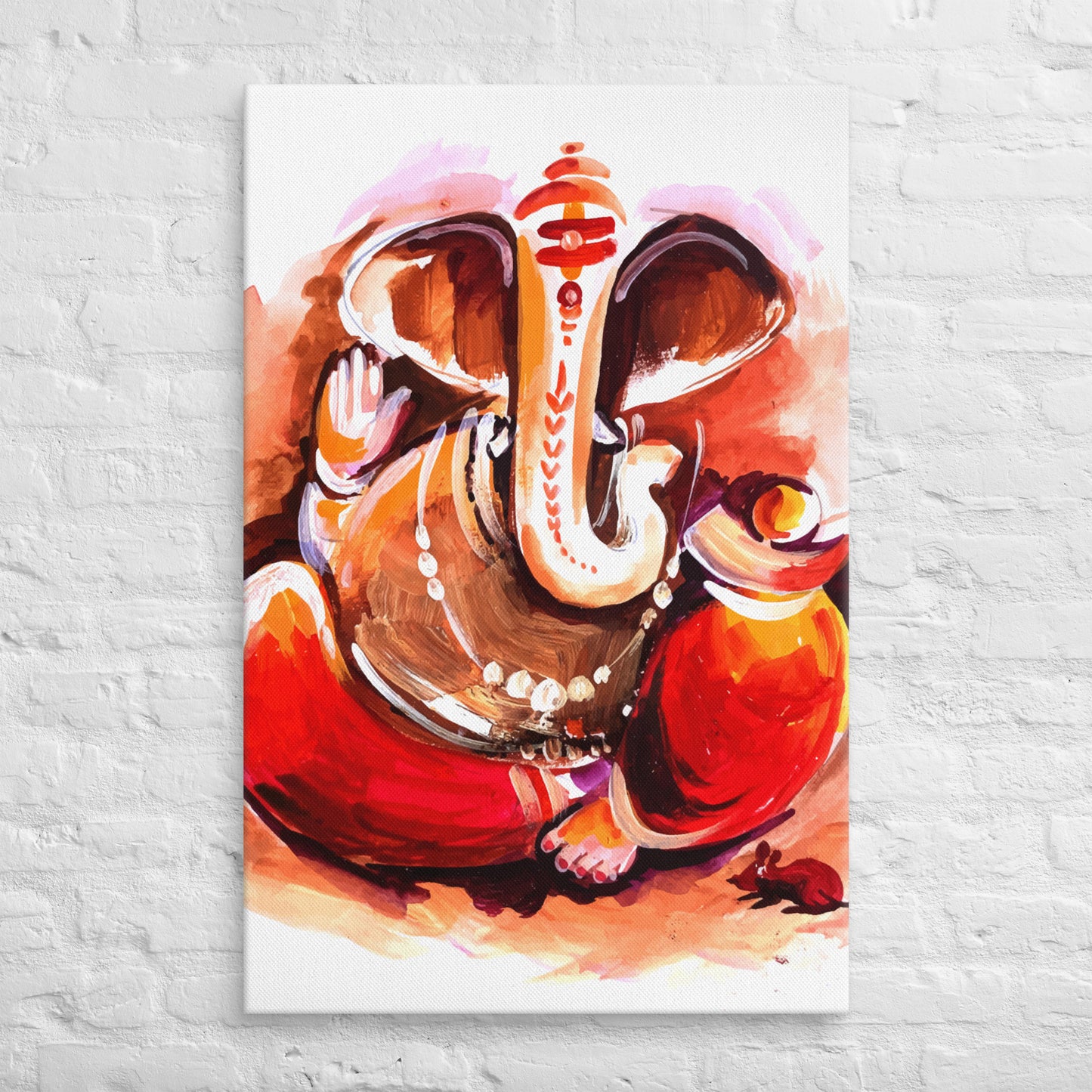 Ganesha : Whispers of Wisdom (brushstroke by 2iwi.com)