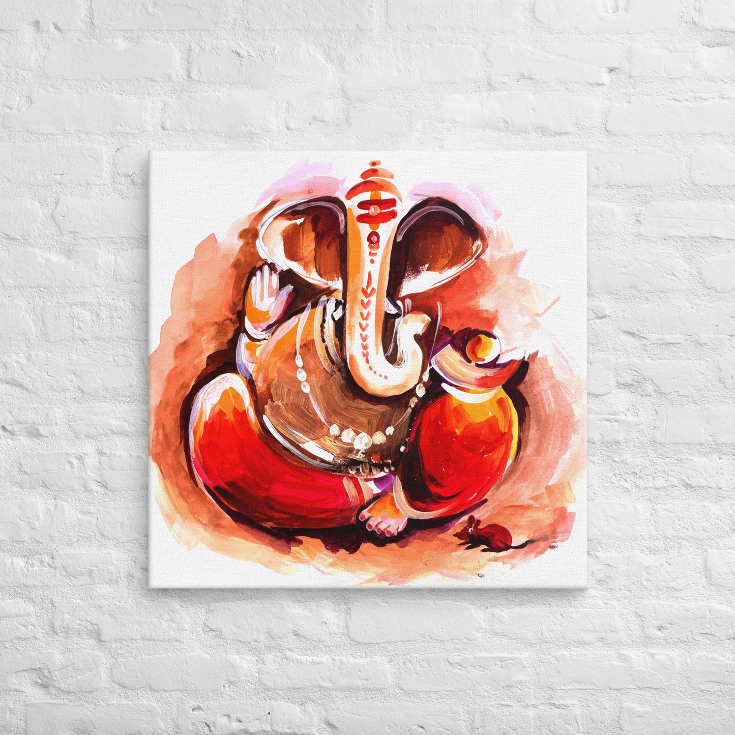 Ganesha : Whispers of Wisdom (brushstroke by 2iwi.com)