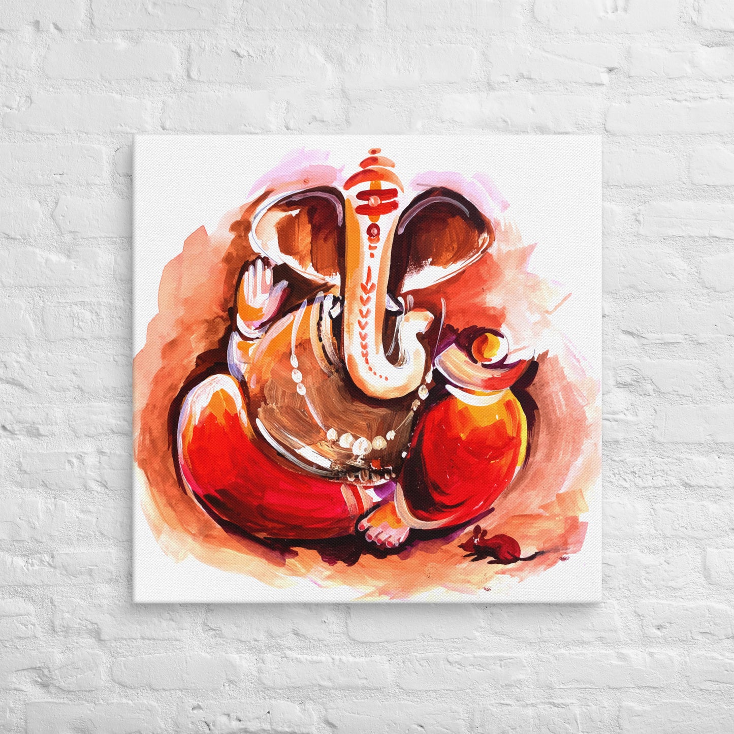 Ganesha : Whispers of Wisdom (brushstroke by 2iwi.com)