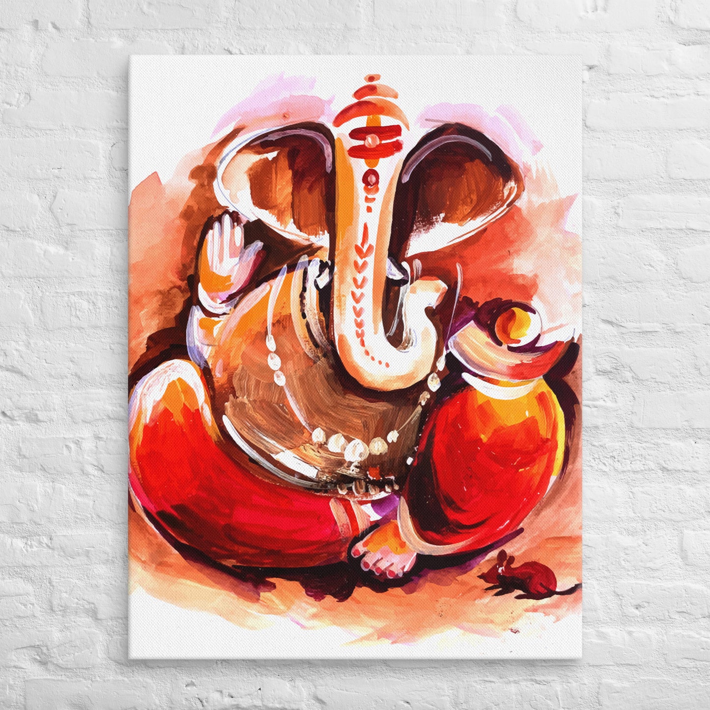 Ganesha : Whispers of Wisdom (brushstroke by 2iwi.com)