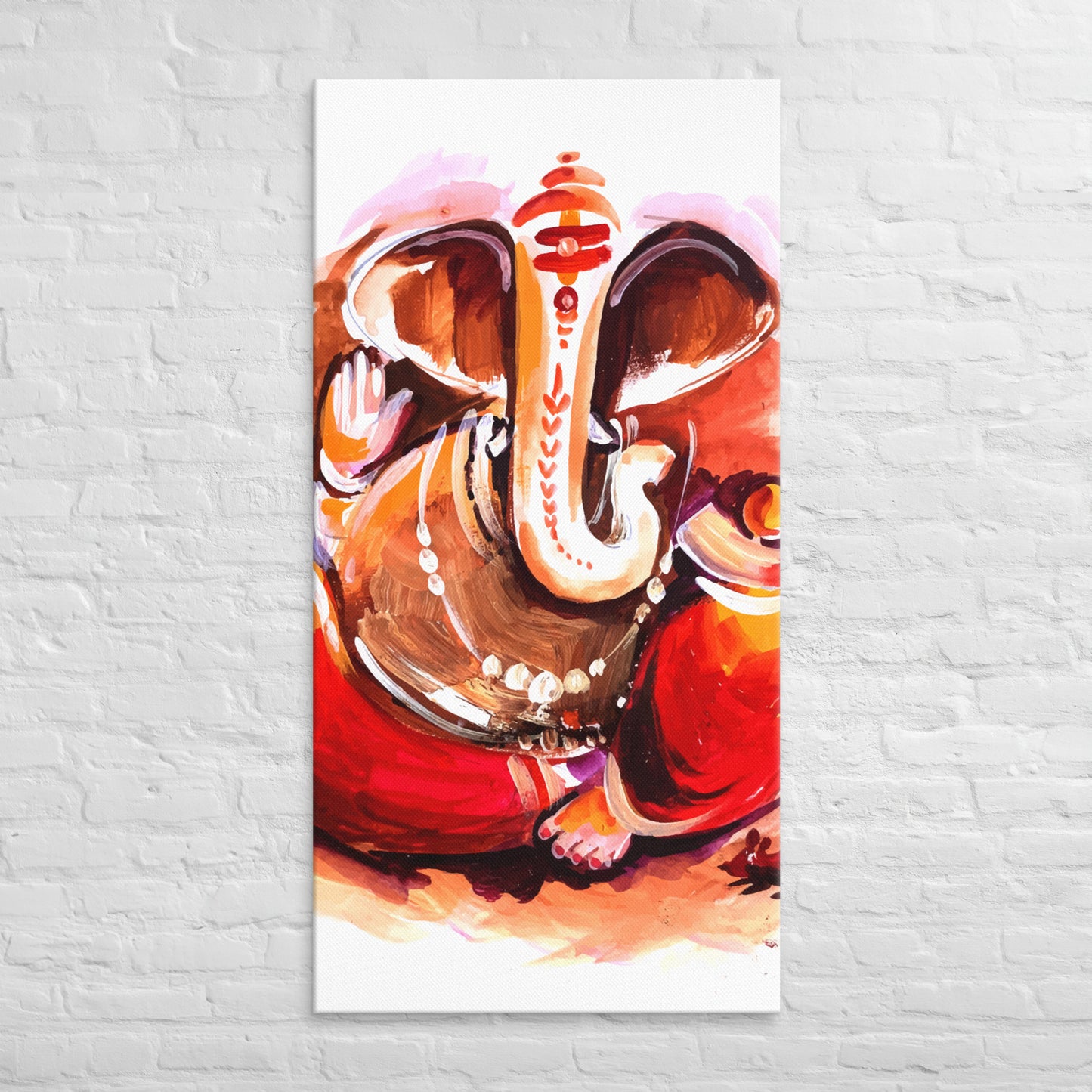 Ganesha : Whispers of Wisdom (brushstroke by 2iwi.com)