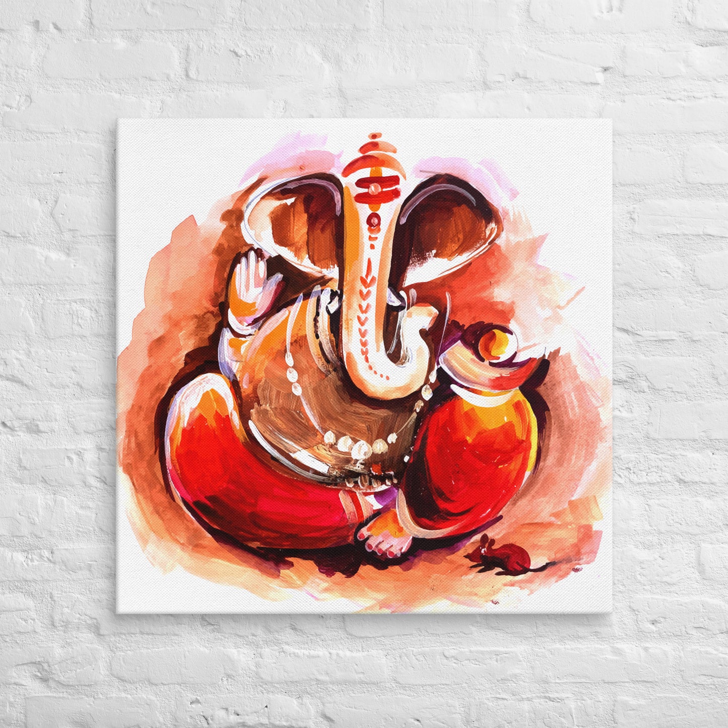 Ganesha : Whispers of Wisdom (brushstroke by 2iwi.com)