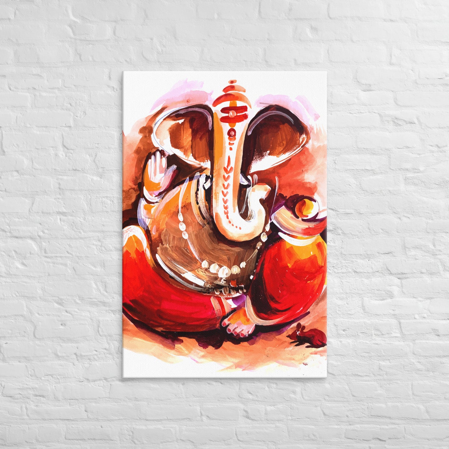 Ganesha : Whispers of Wisdom (brushstroke by 2iwi.com)