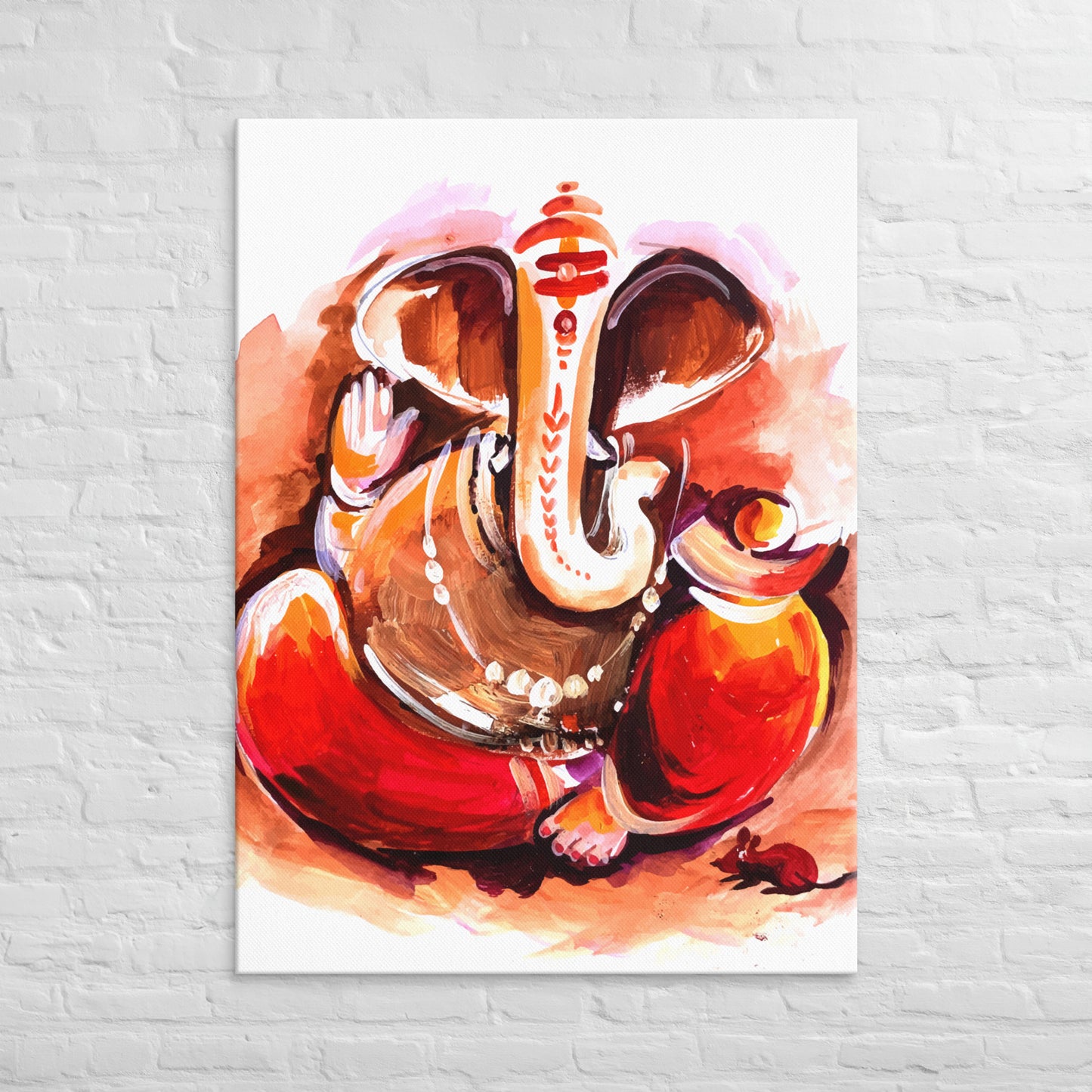 Ganesha : Whispers of Wisdom (brushstroke by 2iwi.com)