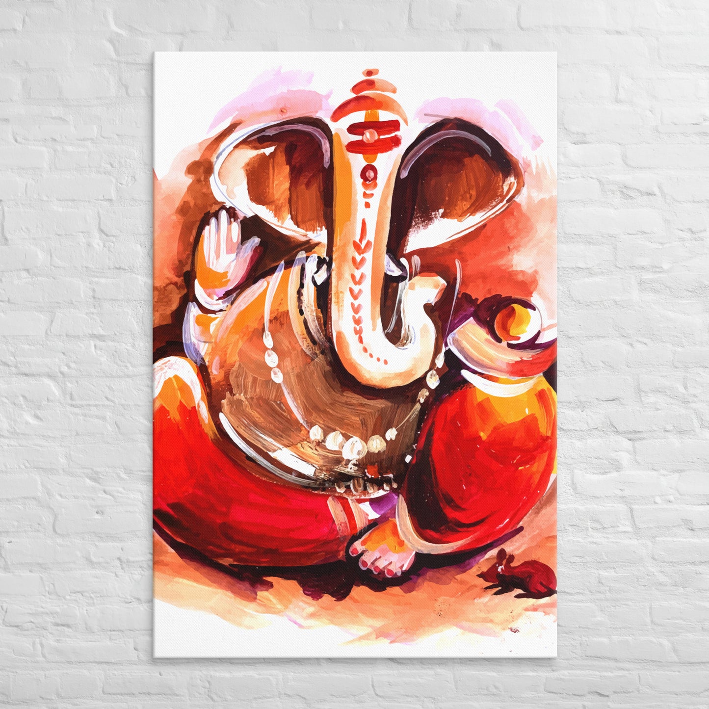 Ganesha : Whispers of Wisdom (brushstroke by 2iwi.com)